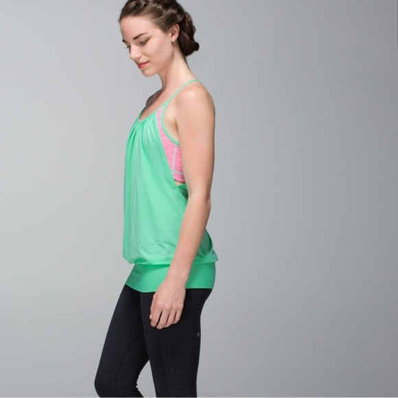 lululemon athletica Mint Green and Pink Tank Top - Picture 10 of 10